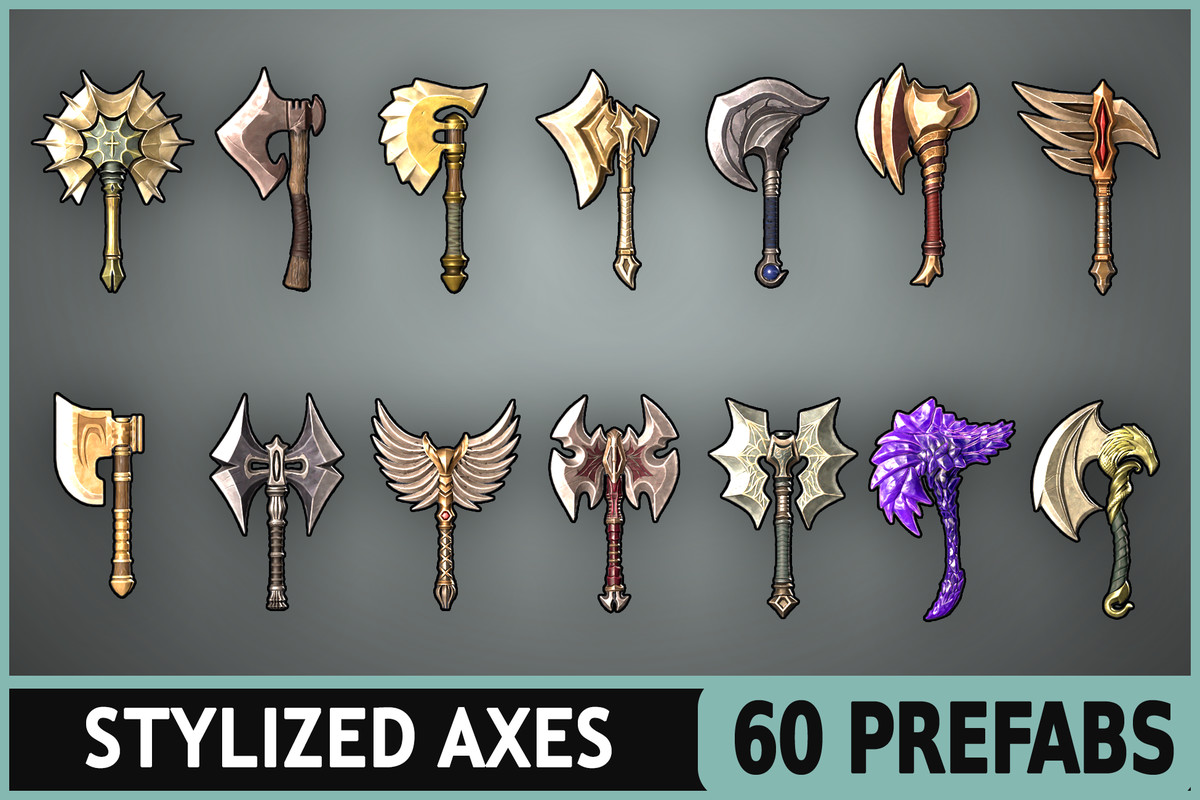 Stylized RPG Weapons - Complete Collection