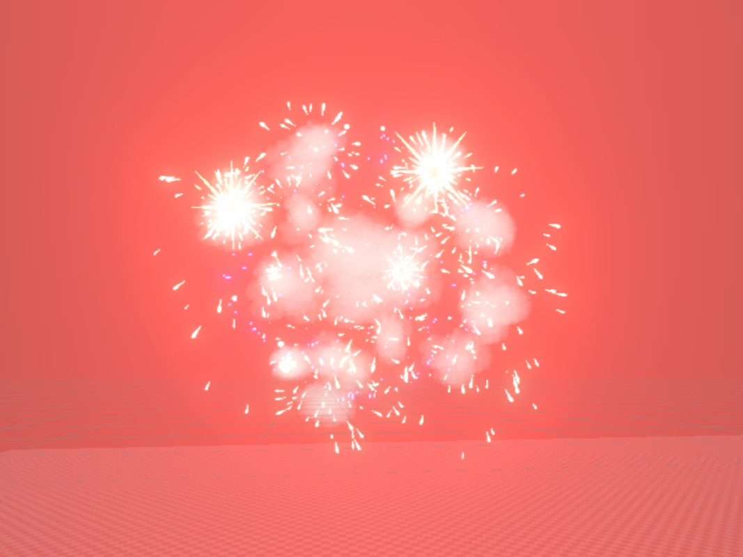 Fireworks Vfx & 3d models