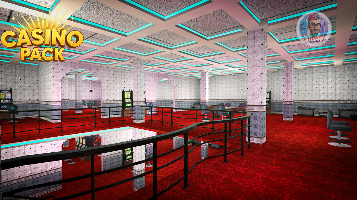 3D Artisanal’s Casino Environment Pack