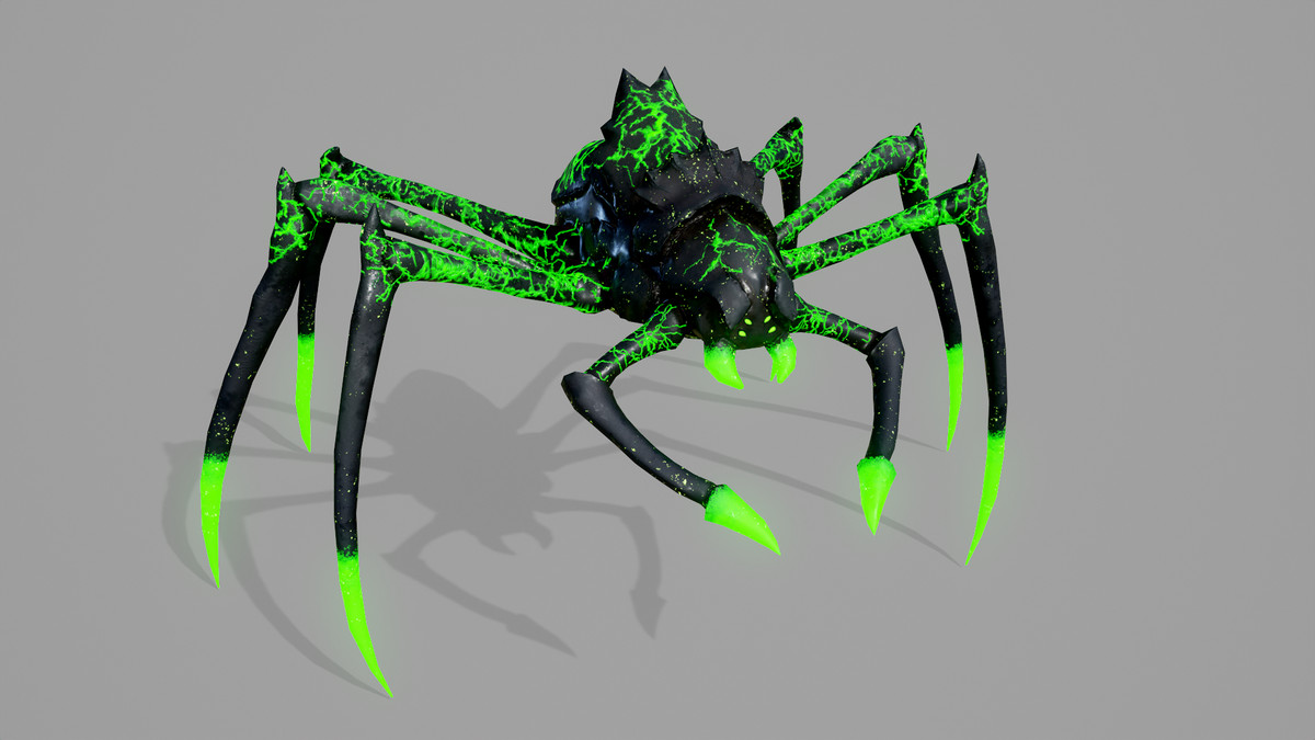 Stylized Spider Creatures Pack