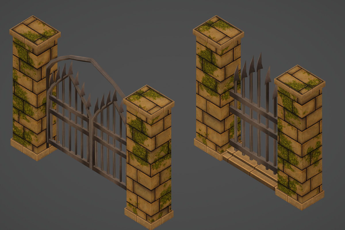 Ruins Forest Environment