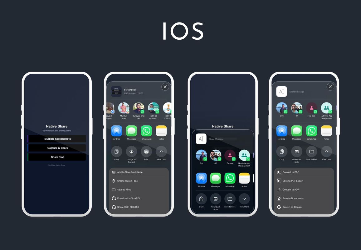 Native Share Plugin for Android & iOS (Pro)