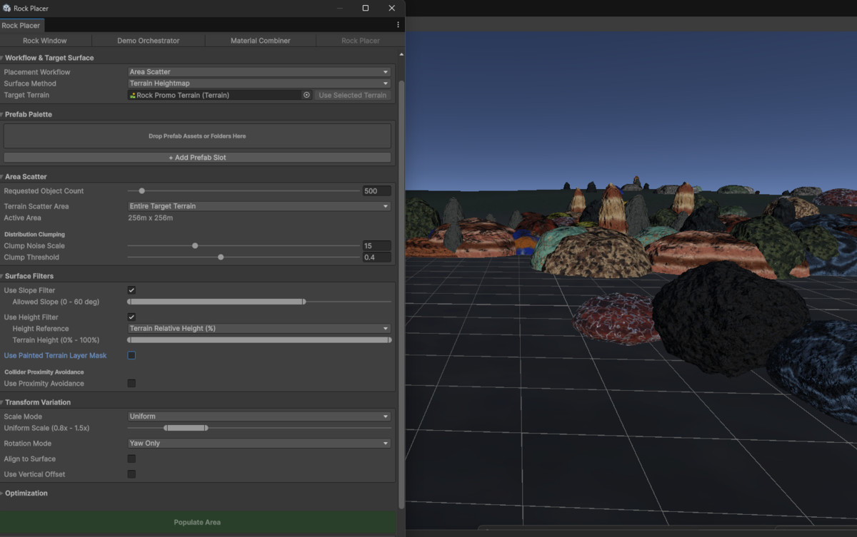 Procedural Rock Generator Pro