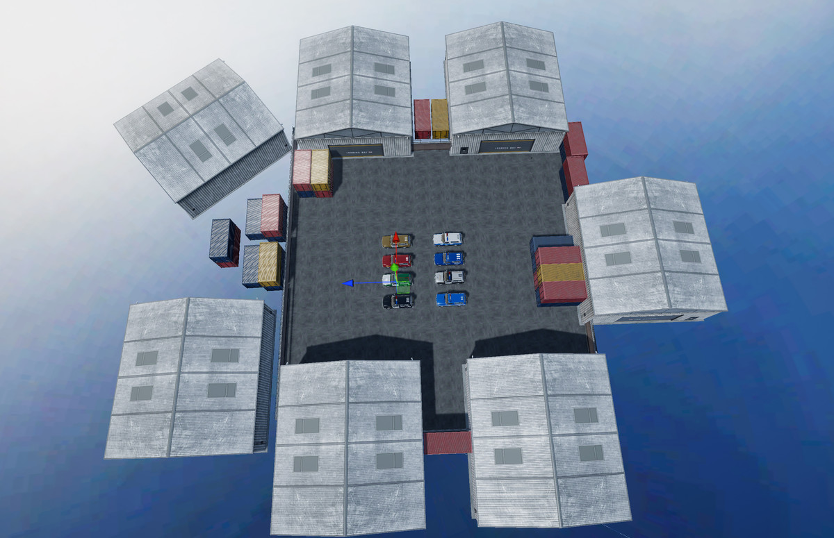 80s Offroad police car