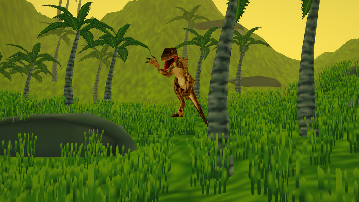 Low-Poly Prehistoric Pack Dinosaurs, Environment & Wind Shaders