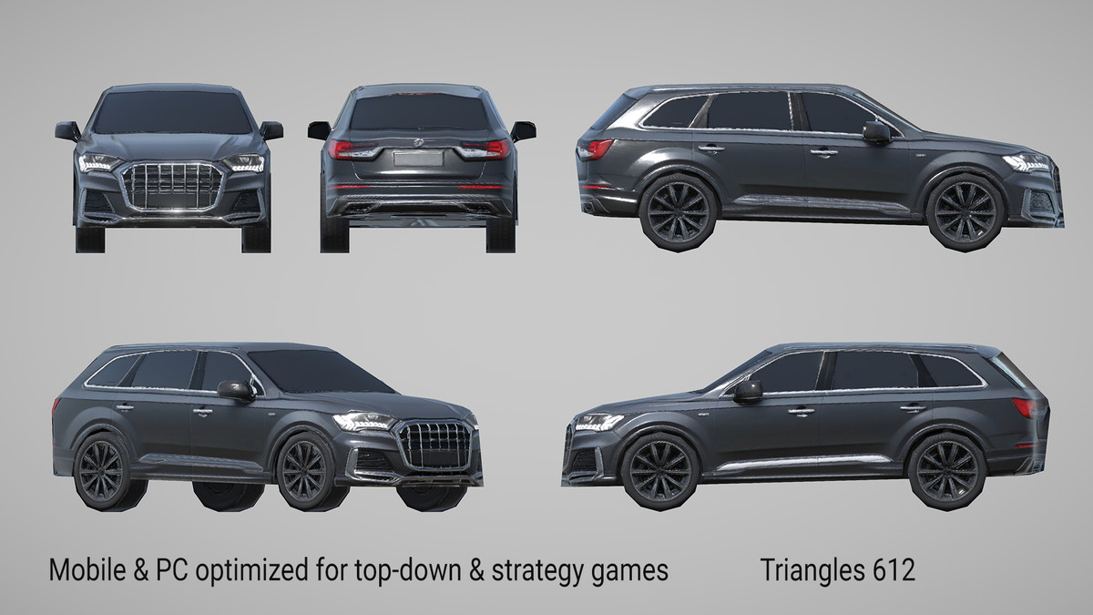 Modern Vehicle Pack (Mobile & PC)
