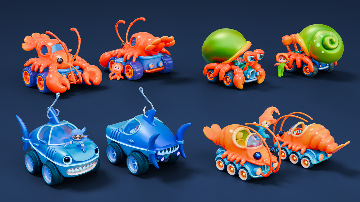 GASTRO: Modular Cars Collection Pack