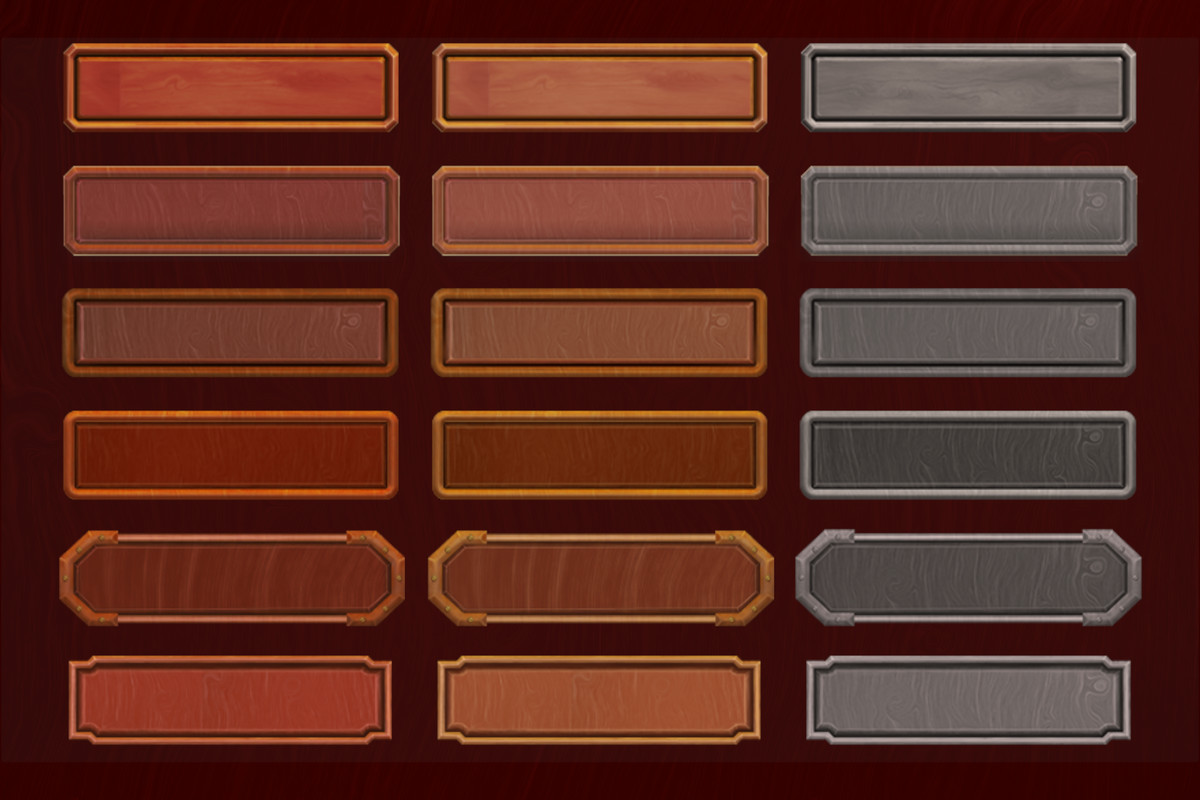 Wooden Ultimate GUI Pack