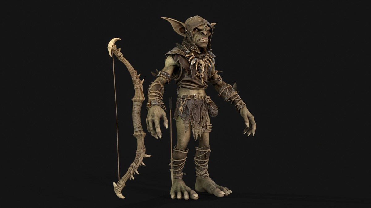 Goblin Archer Game Ready