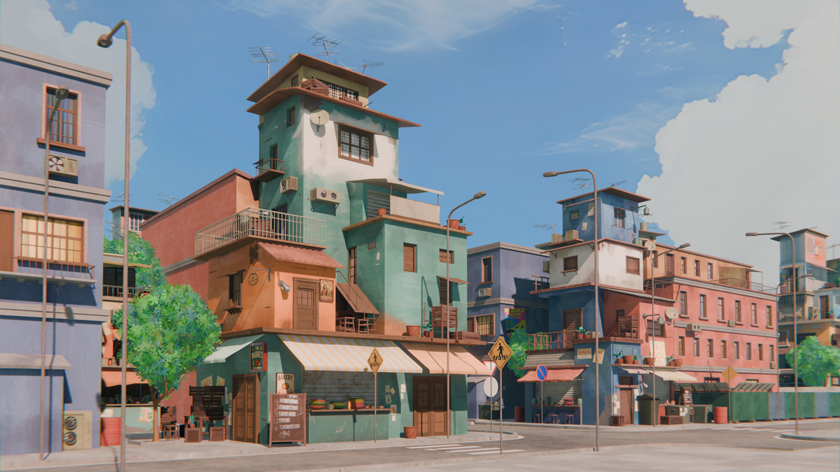 Anime City Street Pack 04