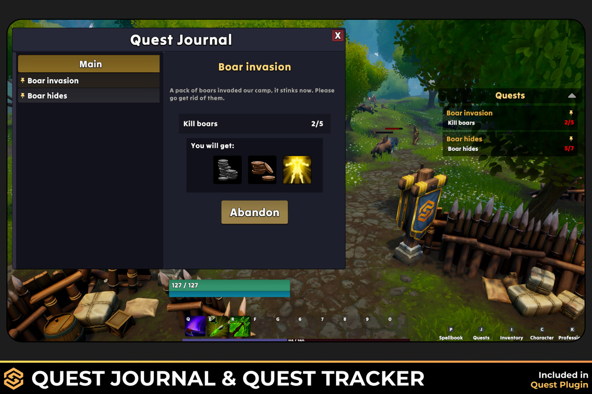 RPG Template for Spark