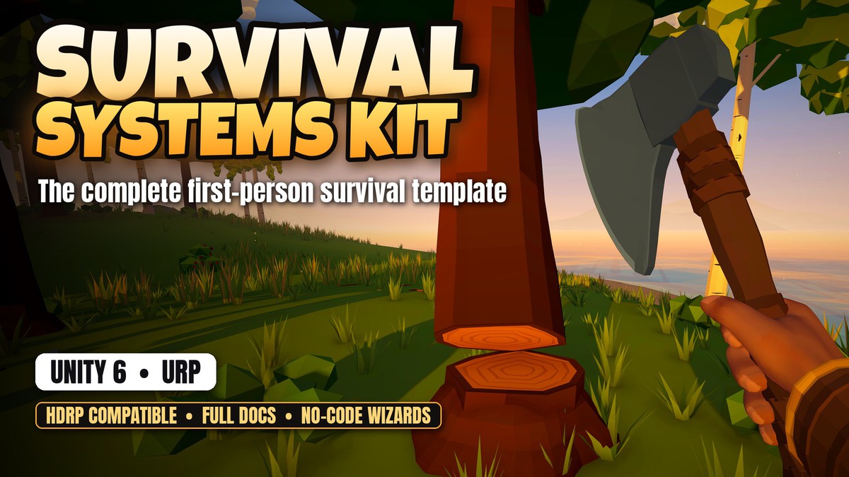 Survival Systems Kit – First-Person Survival Template (URP)