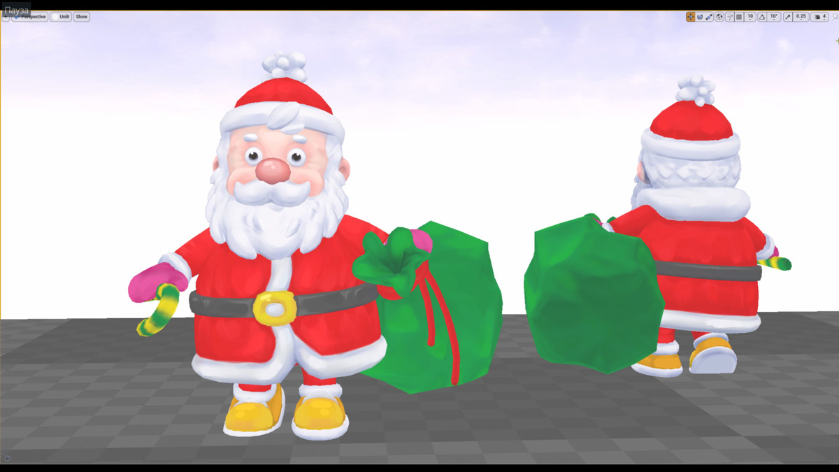 santa claus 24 animations