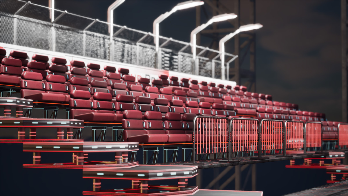 Sci Fi Race Grandstand