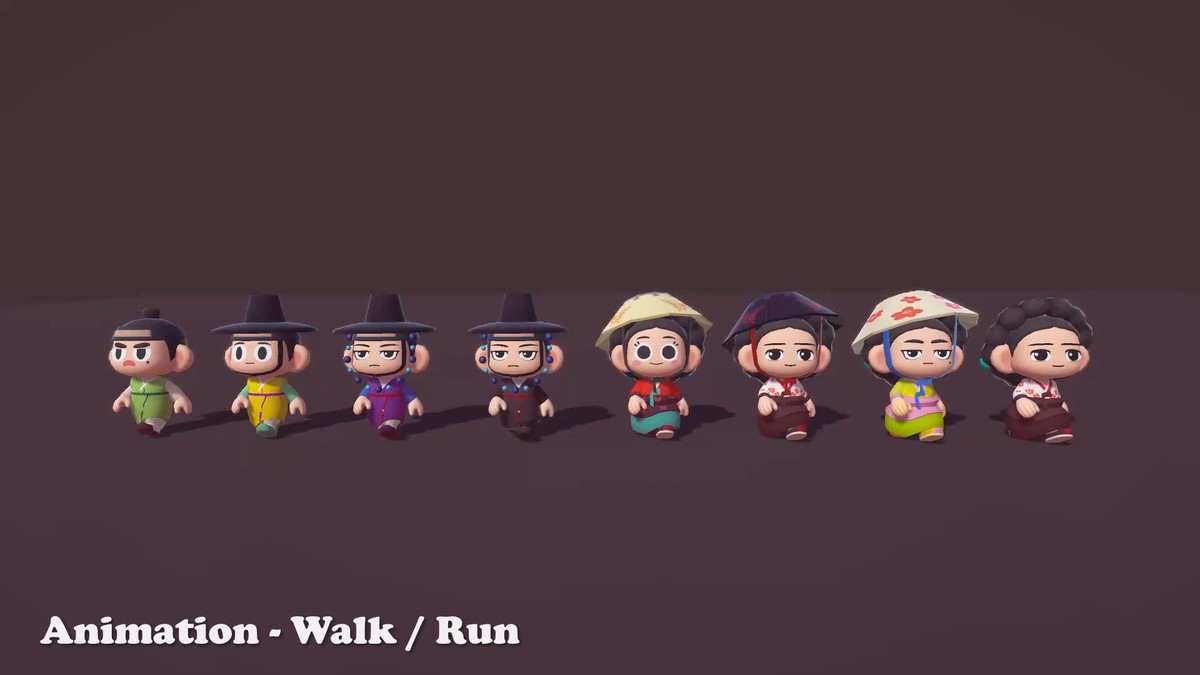 Stylized Little Korea -Joseon Dynasty