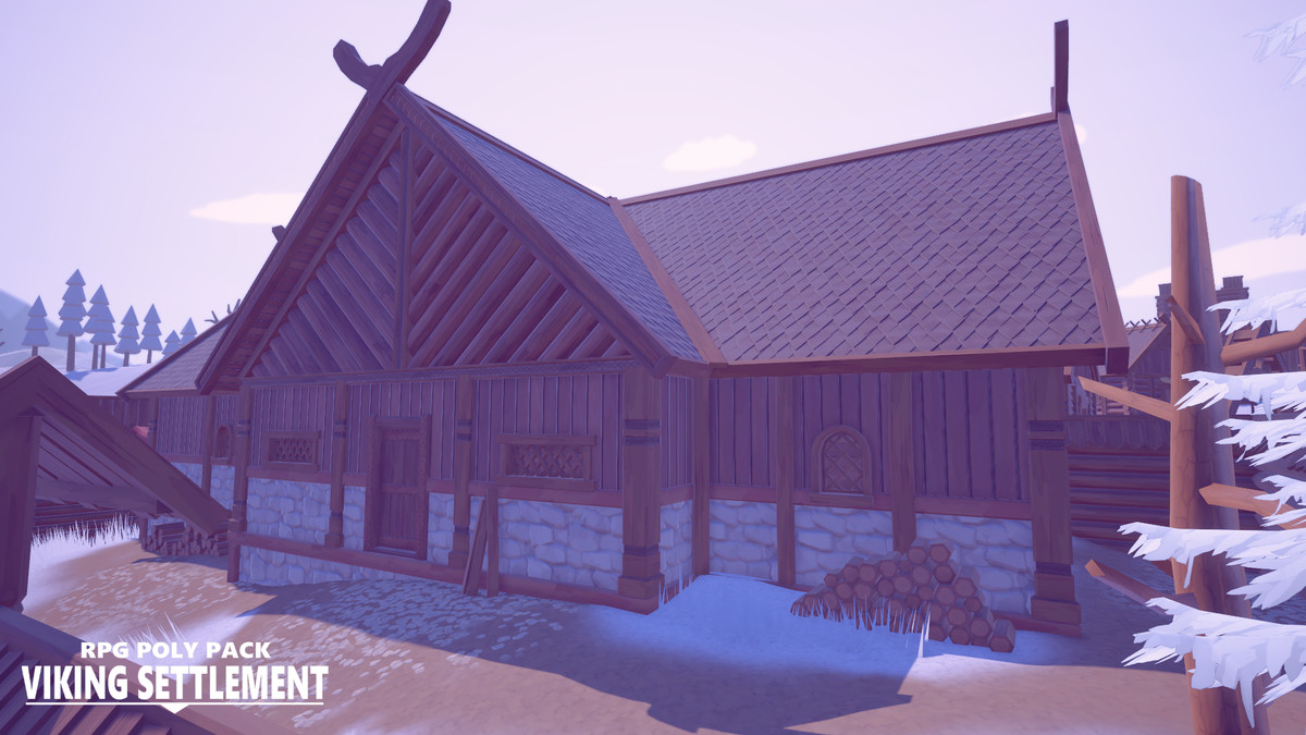 RPG Poly Pack - Viking Settlement