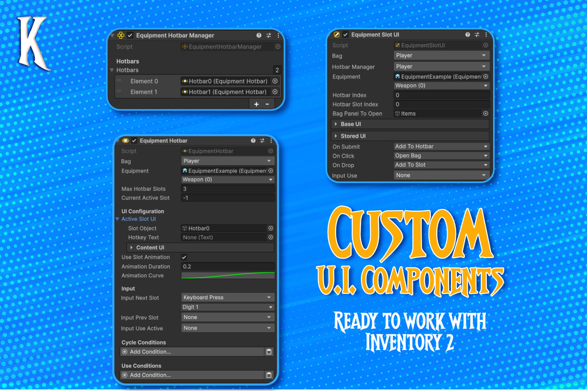 Action Item Hotbar for Game Creator 2
