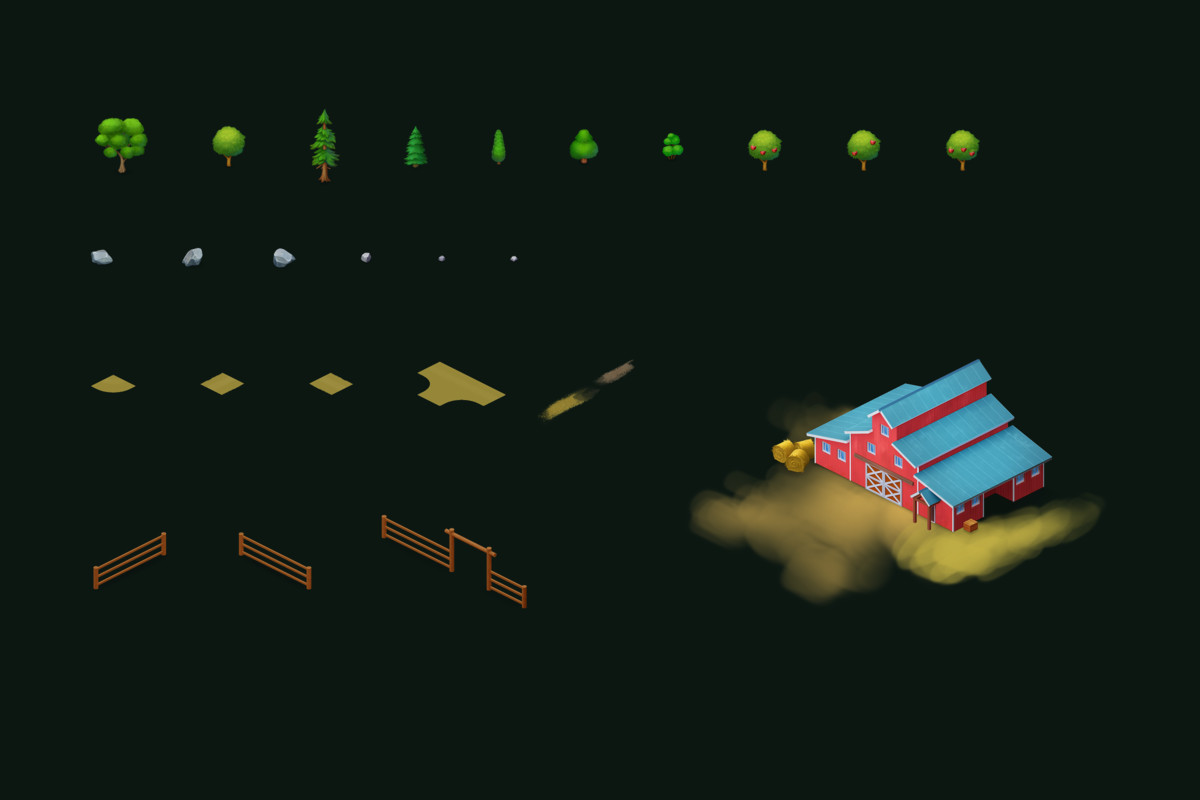 Stylized Farm Environment Pack