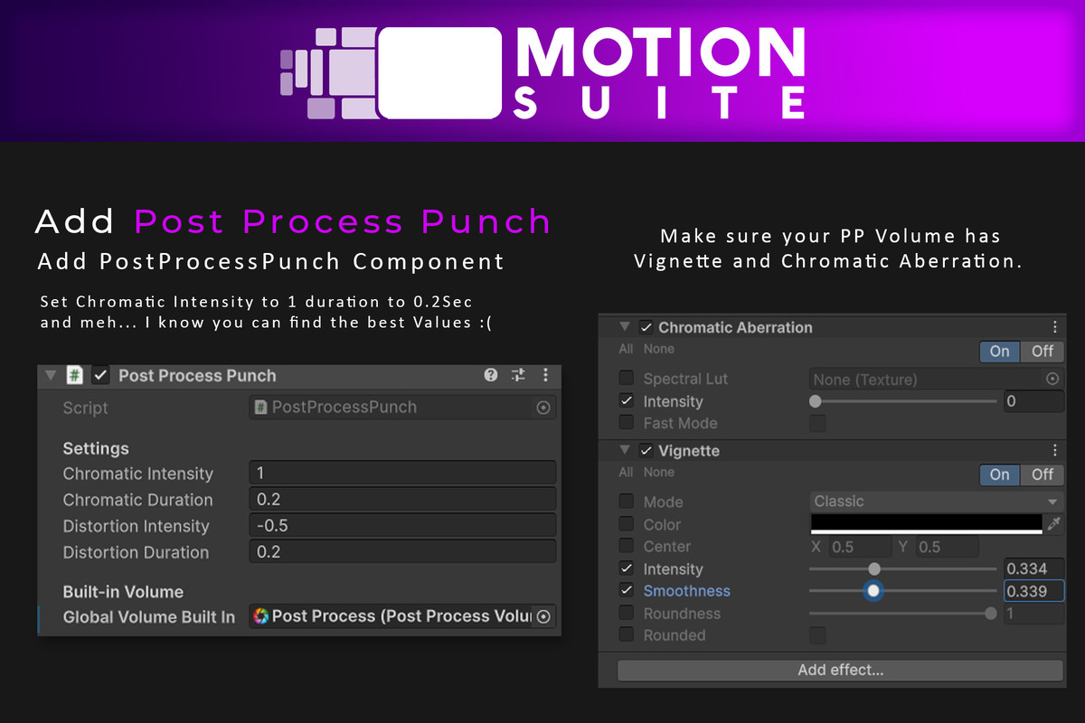 Motion Suite - Game Feel Toolkit