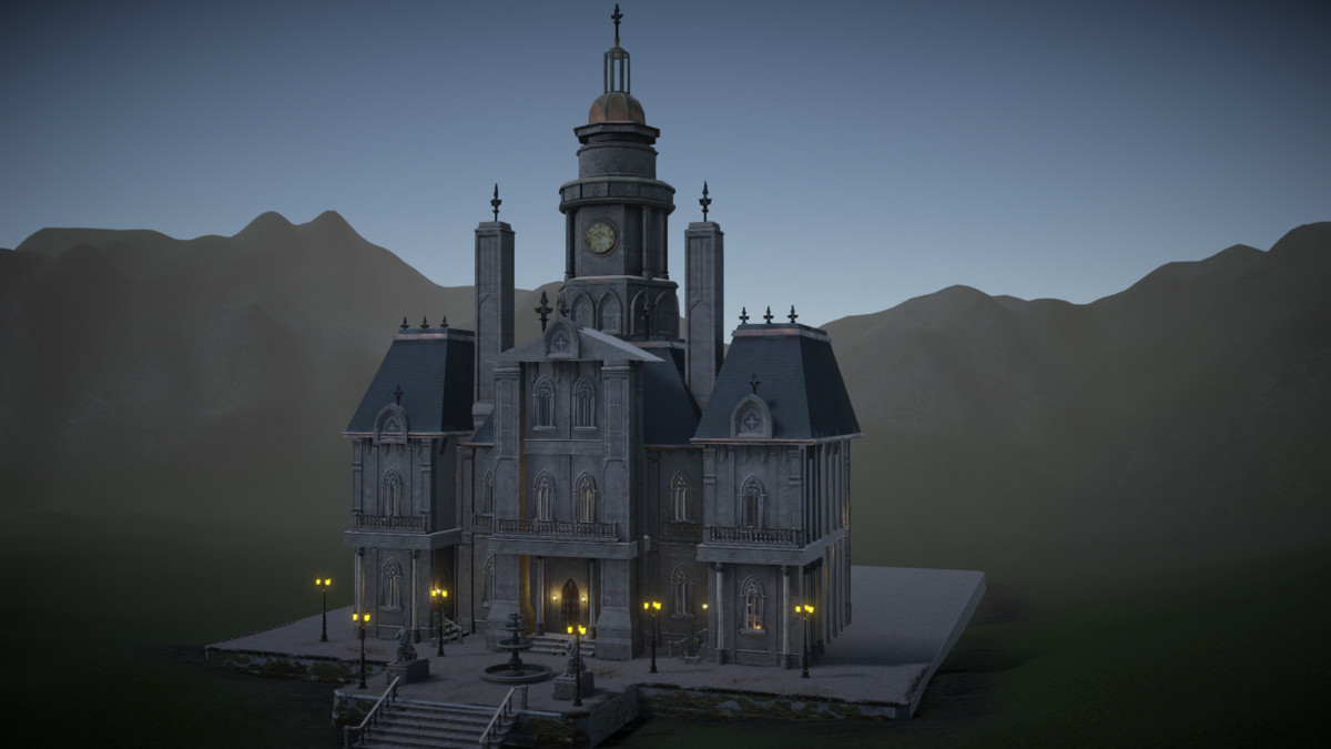 Gothic Mansion (MODULAR)
