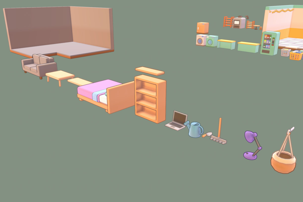 Cozy Tiny World: 2026 Asset Mega Pack