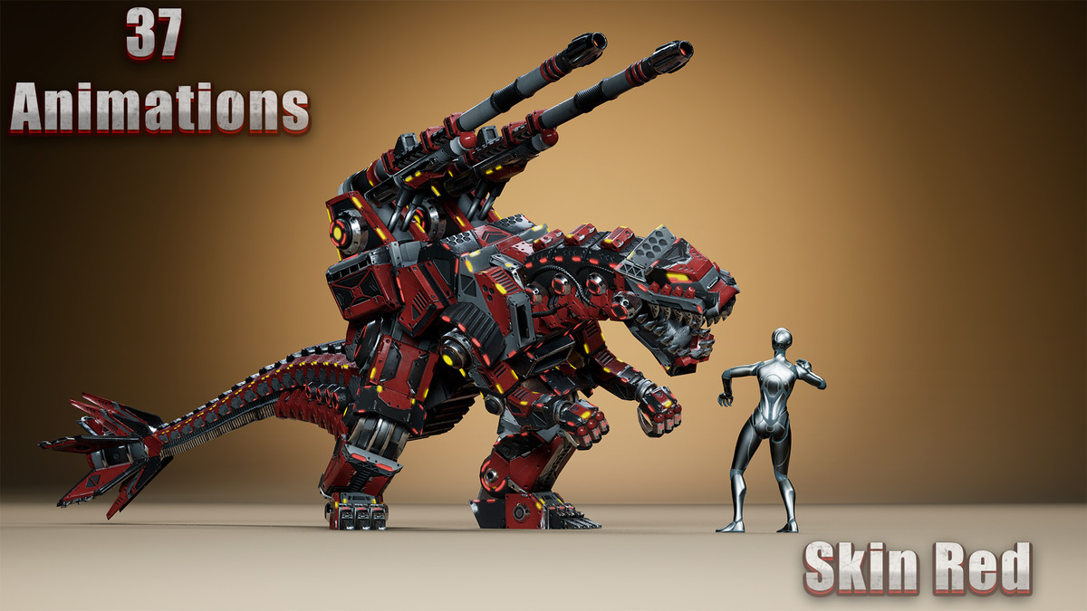 Sci-Fi Dino Gunner