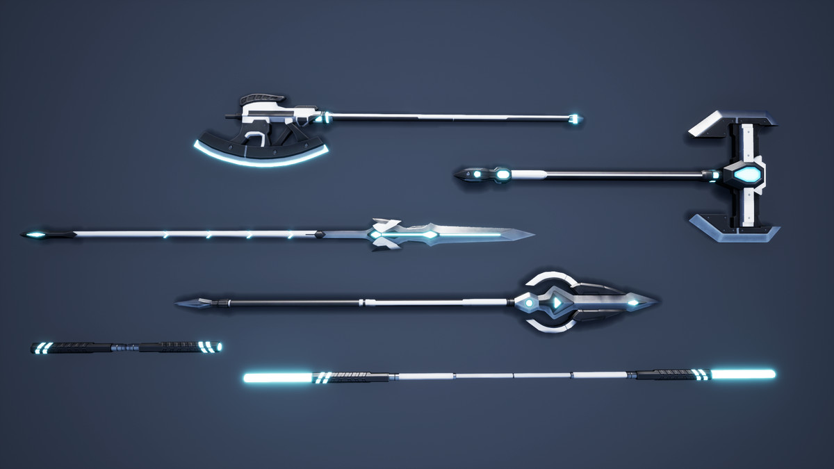 SciFi Melee Weapons Pack