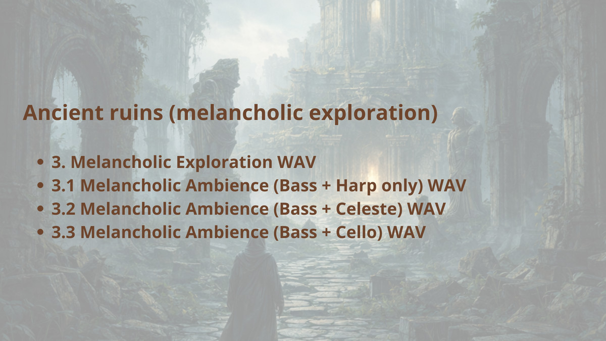 Ambience & Exploration: Emotional States Pack