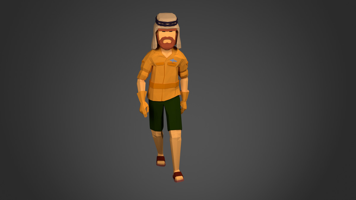 3D Characters World War 2 Lowpoly Pack