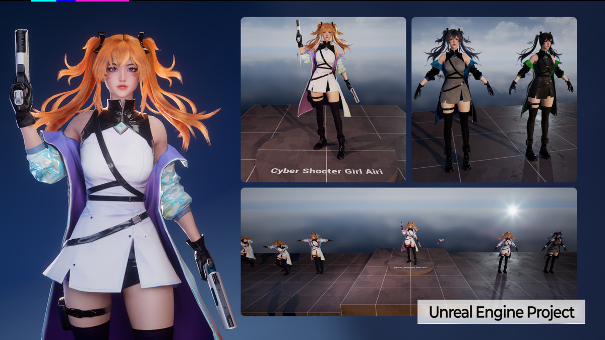 Cyber Shooter Girl Airi