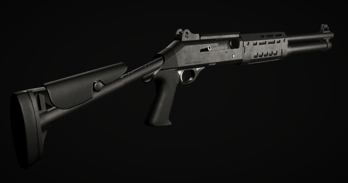 M4 Shotgun FPS Weapon