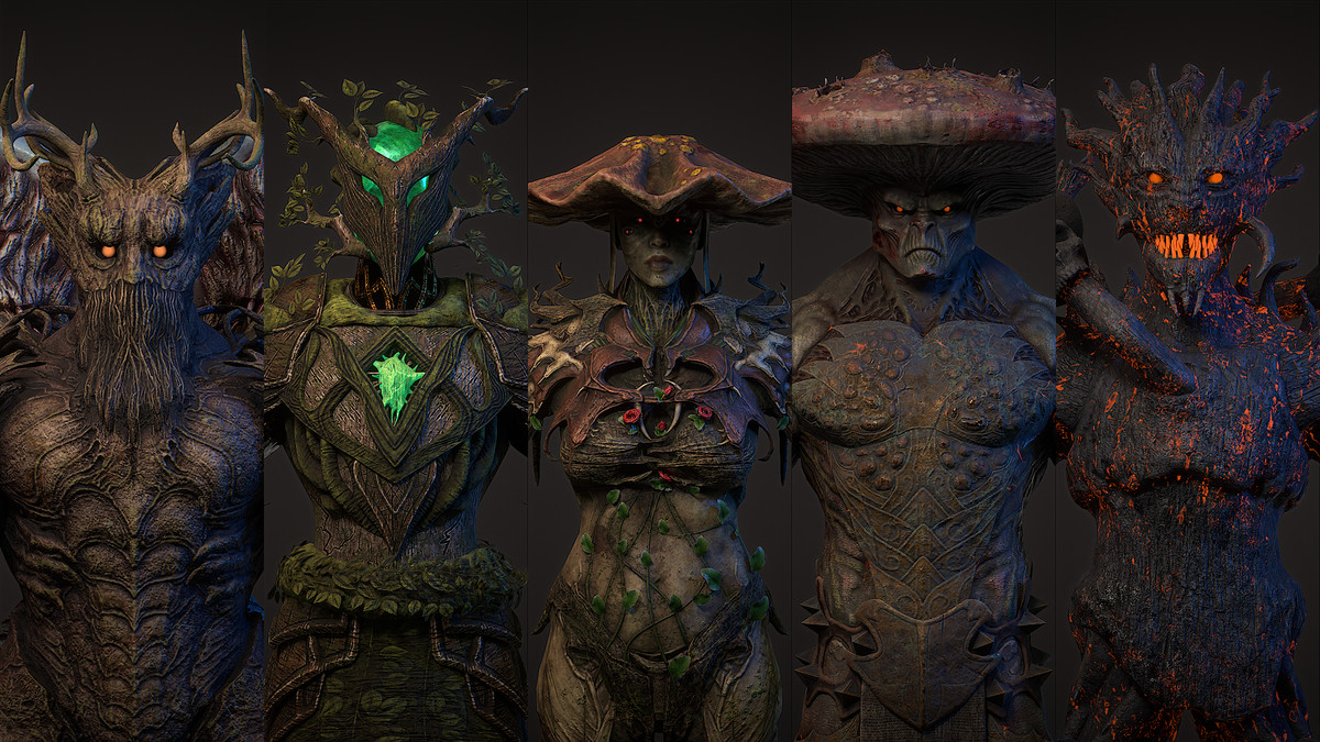 Forest Monsters asset pack