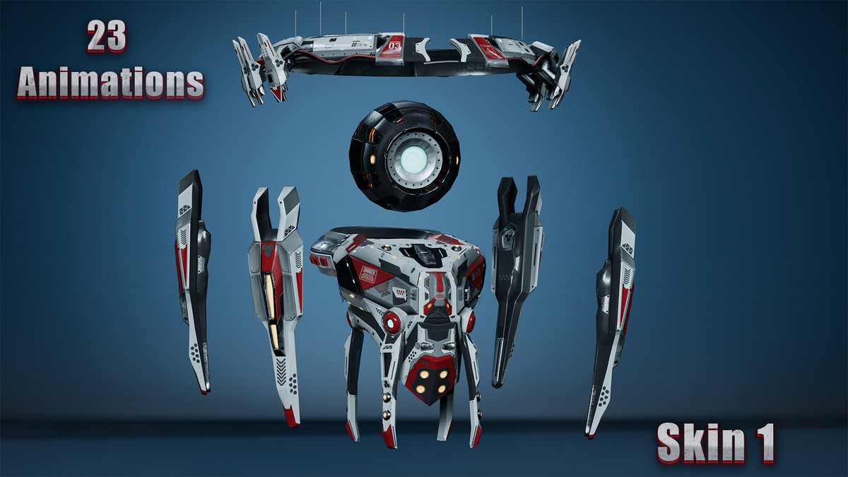 Sci-Fi Mecha Station