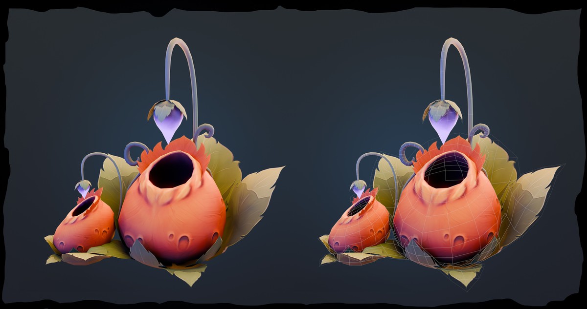 Stylized_Plants_Flowers_Mushrooms