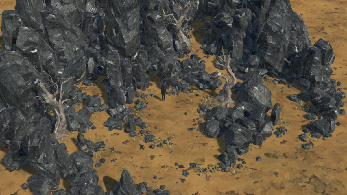 LowPoly Nature Stone