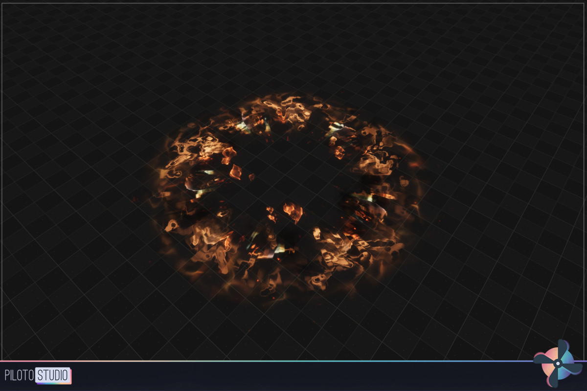 Realistic Ancient Fire VFX