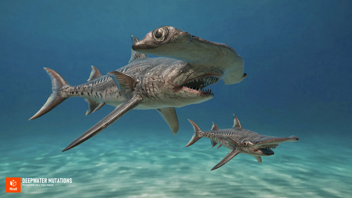 Deepwater Mutations - Monster Sea Fish Pack