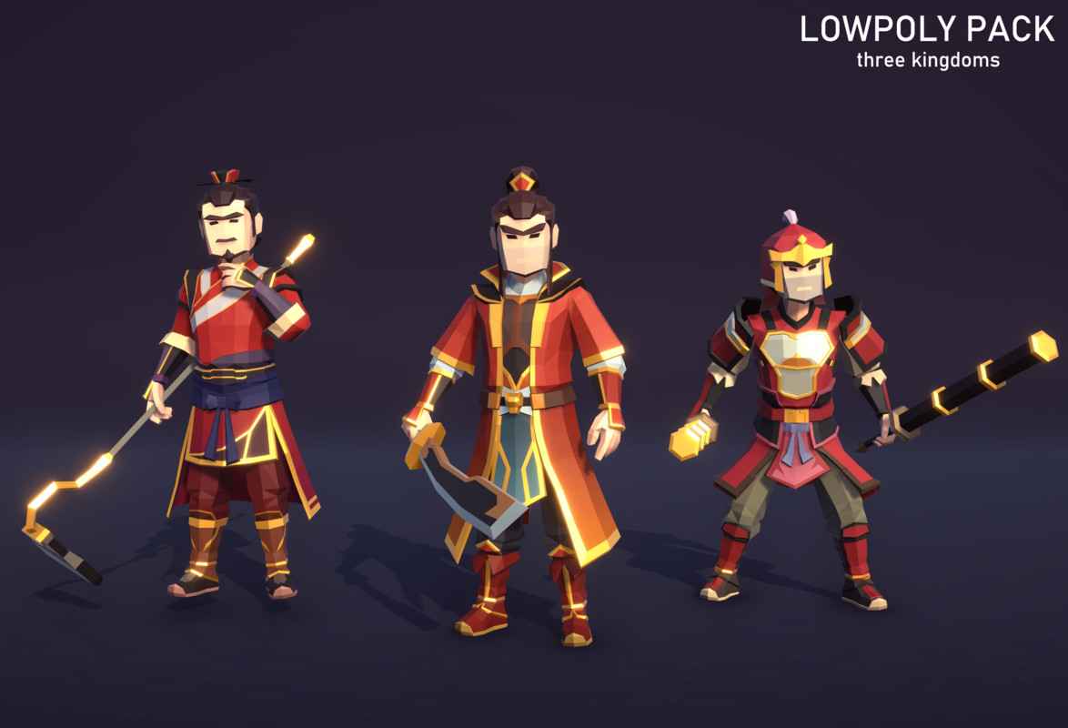 LowpolyPack_Three Kingdoms