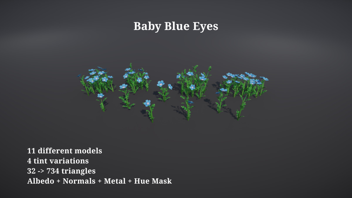 PIDI - COSY: Stylized Grass, Weeds and Wild Flowers Vol. 2