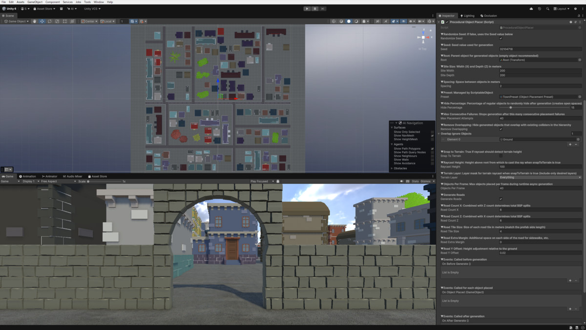Procedural Object Placer