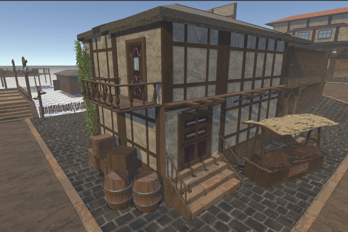 Medieval City Constructor - Modular Town & Props - 178 Prefabs