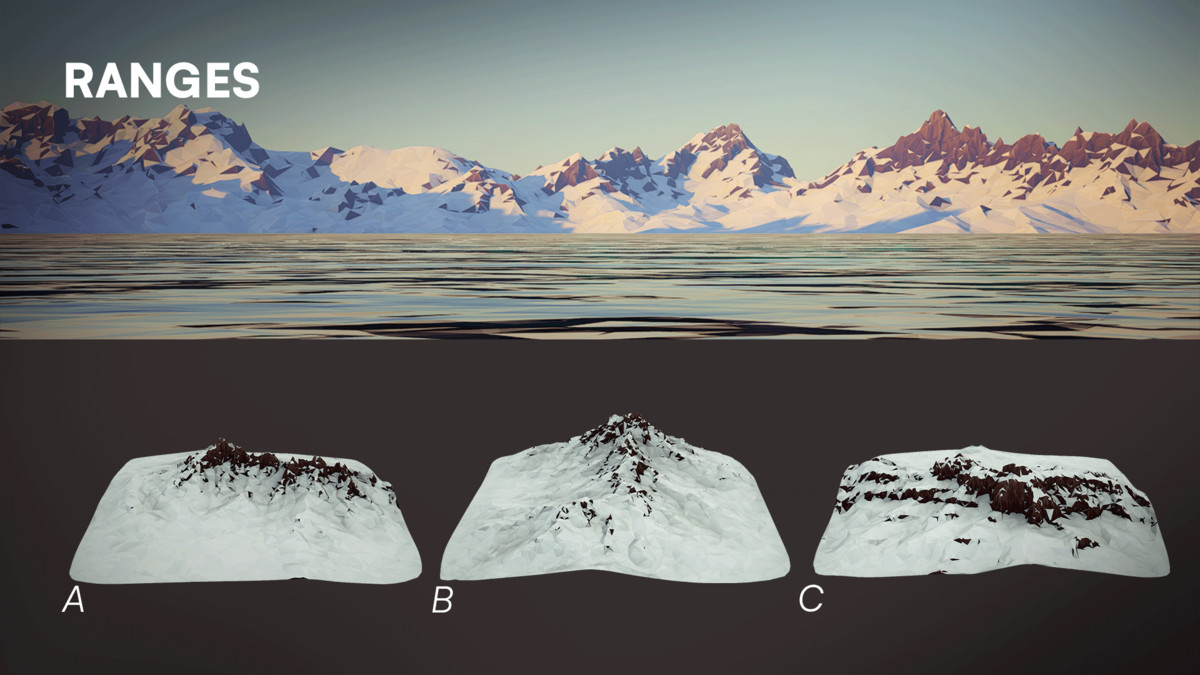Arctic Landscape Polygonal