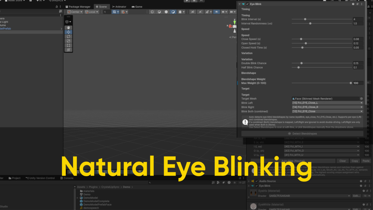 Crystal LipSync | 1-Click Solution incl. Game Creator 2 Integration