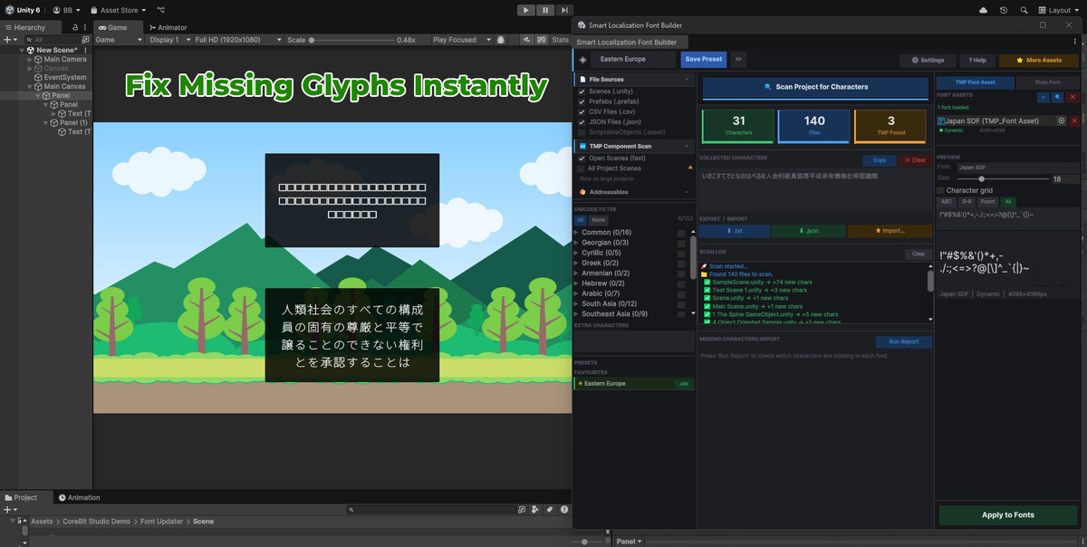 Smart TMP Font Builder