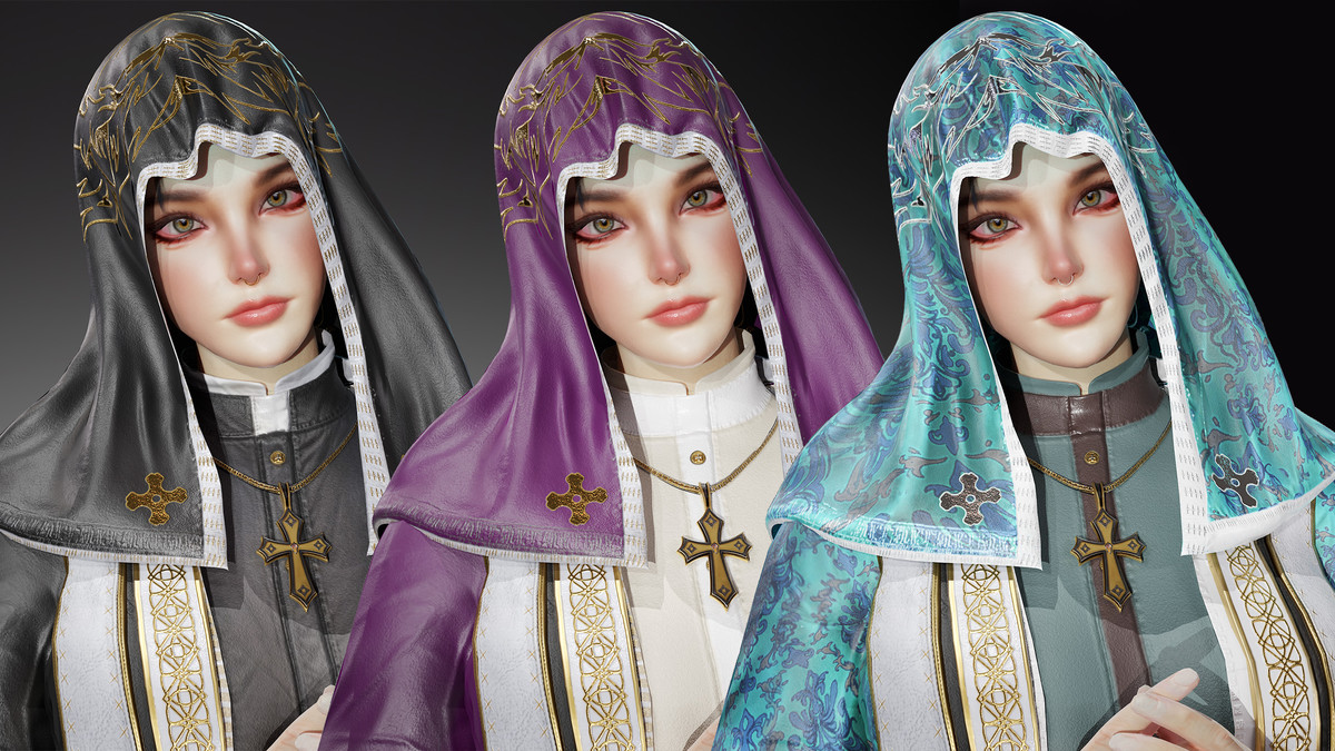 Girl Nun
