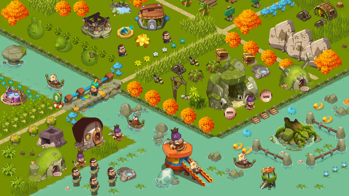 2D Isometric Adventure Toon