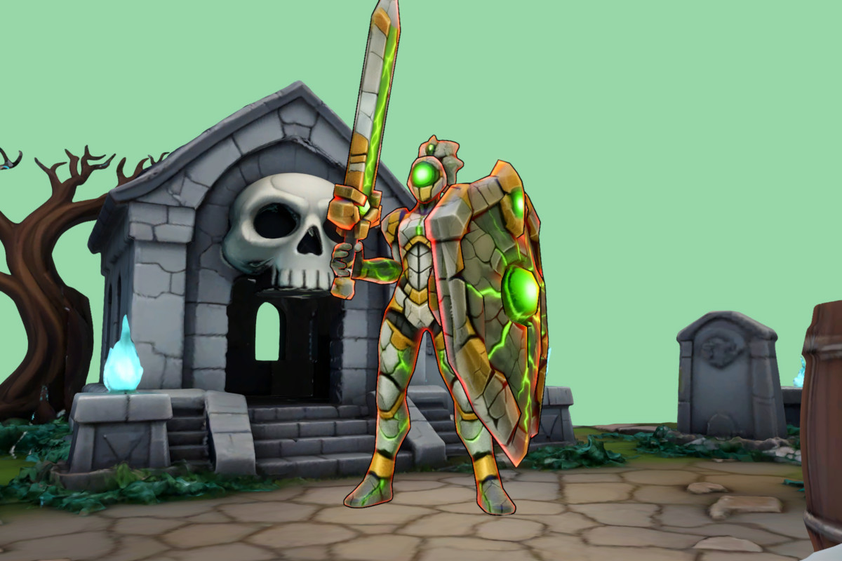 Lumina Knight - Stylized Fantasy Monster (Rig + Animation) – PixeliusVita