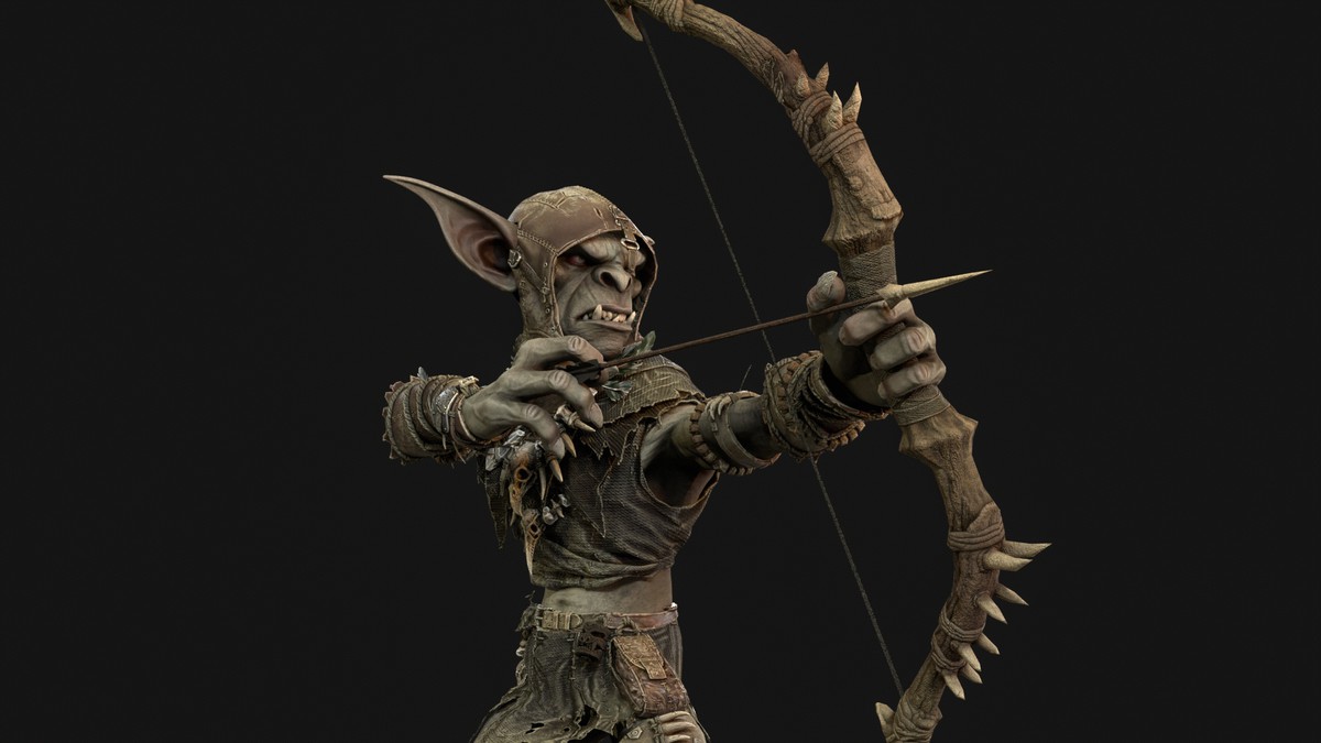 Goblin Archer Game Ready