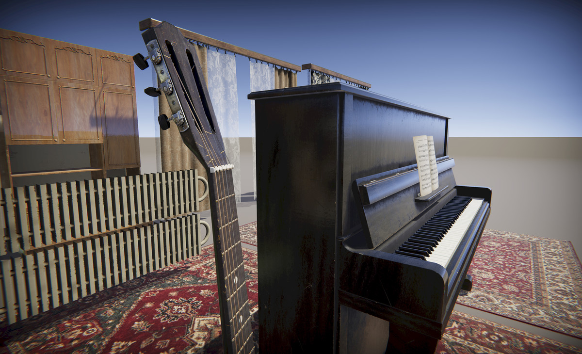 Old Interior Props Pack 3