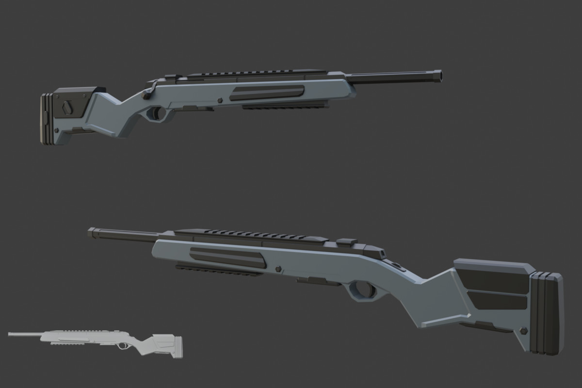 Low Poly Weapon Bundle Pack 3